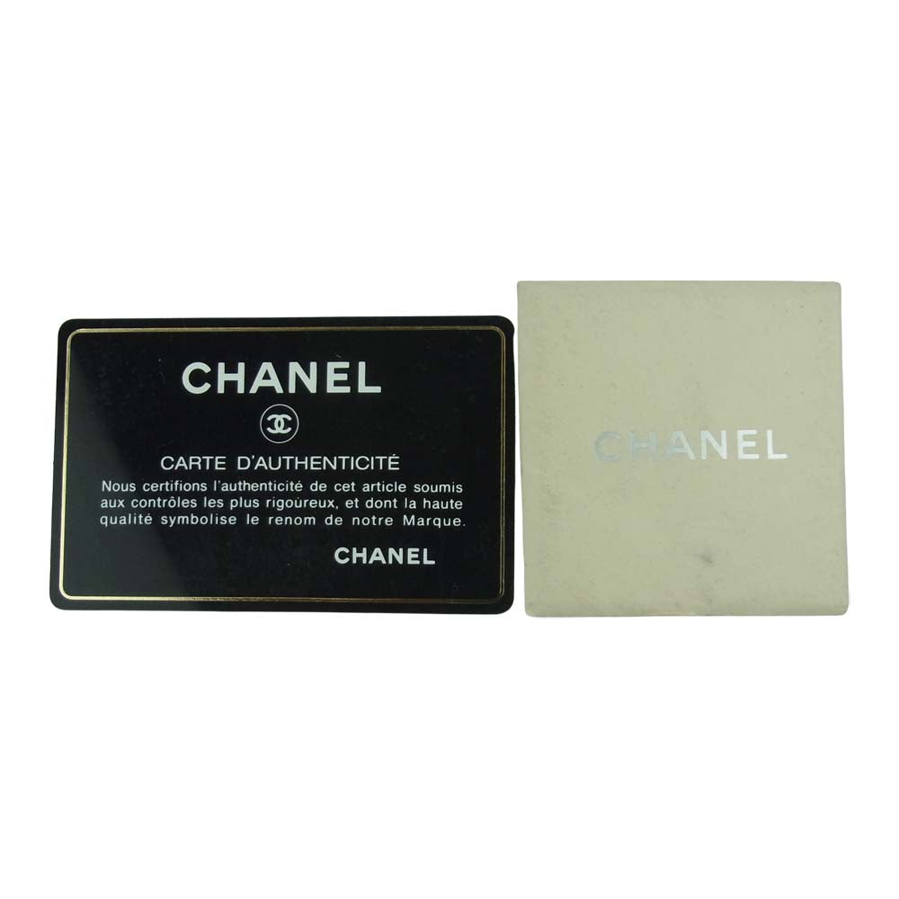 CHANEL シャネル マトラッセ ココマーク パテントレザー ボストン ハンド バッグ ブラック系【中古】