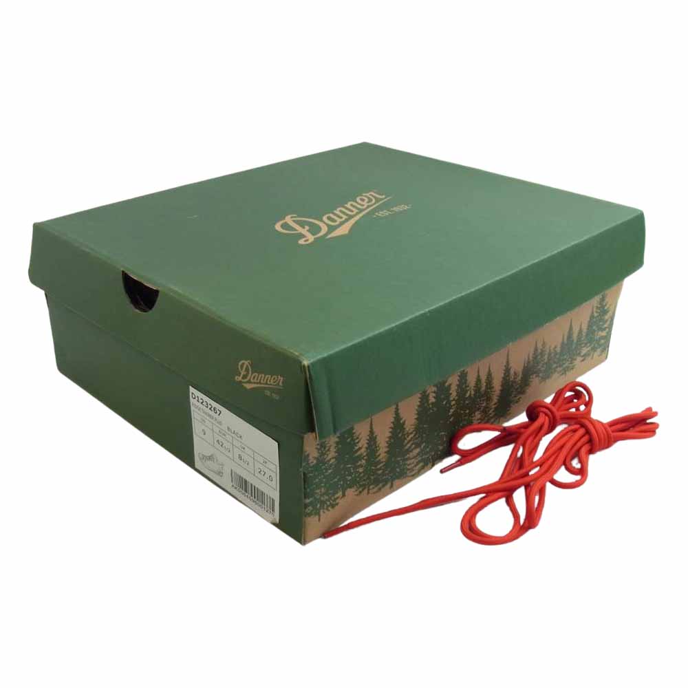 Danner ダナー D123267 RIDGE TRAINER PLUS リッジ トレーナー プラス アウトドア トレッキング シューズ ブラック系 US9 EU42.5【極上美品】【中古】