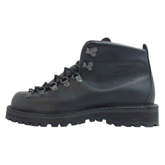 Danner ダナー 31520X USA製 白タグ DJ BLK MNT LT Mountain Light BLACK GORE-TEX マウンテン ライト ゴアテックス ブーツ ブラック系 US8 EU41.5【中古】