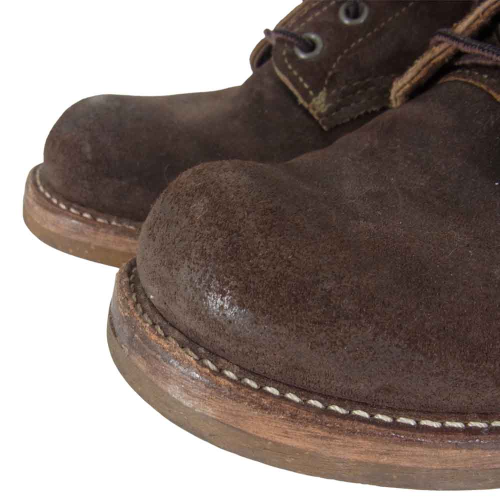 RED WING レッドウィング 4618 × NIGEL CABOURN ナイジェルケーボン MUNSOH BOOT HARRIS TWEED ハリスツイード マンソン ブーツ ブラウン系 7 1/2【中古】