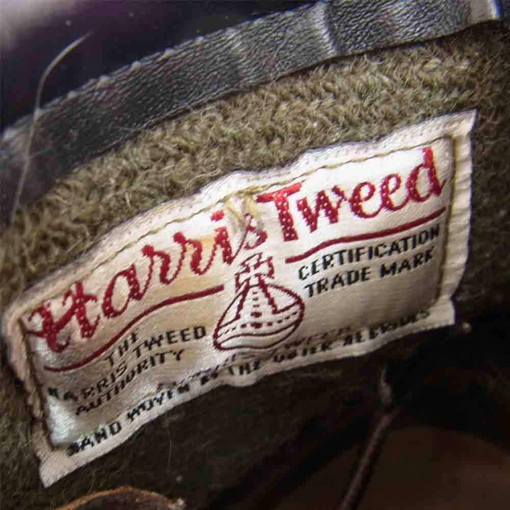 RED WING レッドウィング 4618 × NIGEL CABOURN ナイジェルケーボン MUNSOH BOOT HARRIS TWEED ハリスツイード マンソン ブーツ ブラウン系 7 1/2【中古】