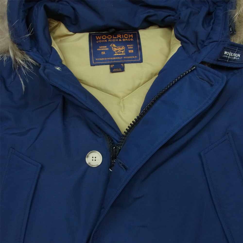 WOOLRICH ウールリッチ 1702061 ARCTIC PARKA ML ニュー アークティック パーカ ダウン ジャケット ブルー系 S【中古】