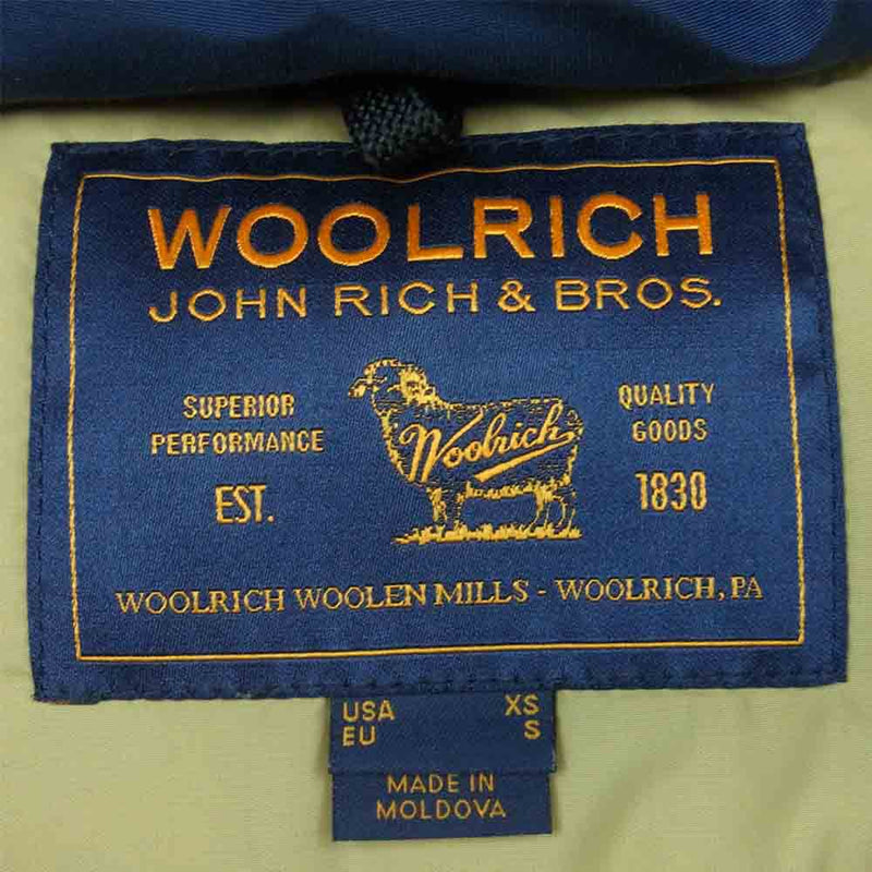WOOLRICH ウールリッチ 1702061 ARCTIC PARKA ML ニュー アークティック パーカ ダウン ジャケット ブルー系 S【中古】