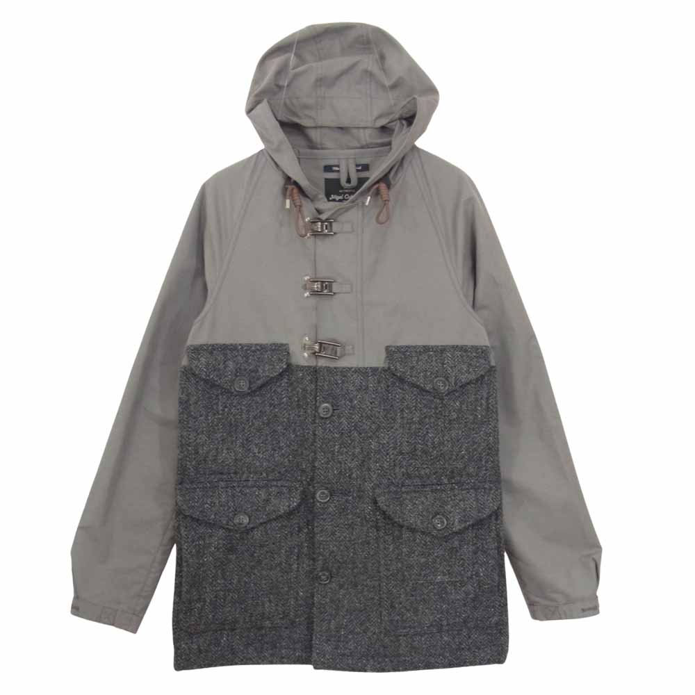 Nigel Cabourn ナイジェルケーボン 8011130005 CAMERAMAN CLASSIC PARKA HARRIS TWEED ハリスツイード カメラマン クラシック パーカー ジャケット グレー系 44【中古】