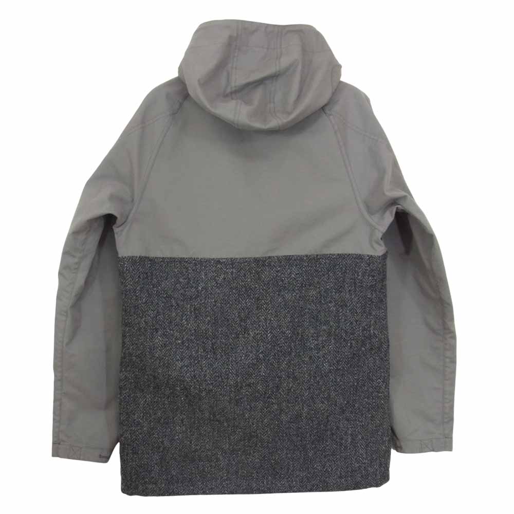 Nigel Cabourn ナイジェルケーボン 8011130005 CAMERAMAN CLASSIC PARKA HARRIS TWEED ハリスツイード カメラマン クラシック パーカー ジャケット グレー系 44【中古】