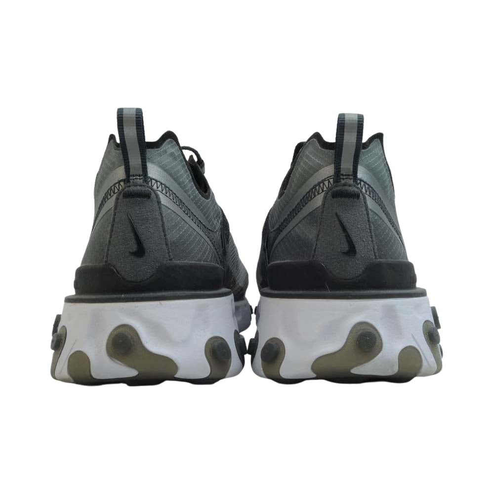 NIKE ナイキ AQ1090-001 React Element 87 リアクト エレメント 87 グレー系 ブラック系 27cm【中古】