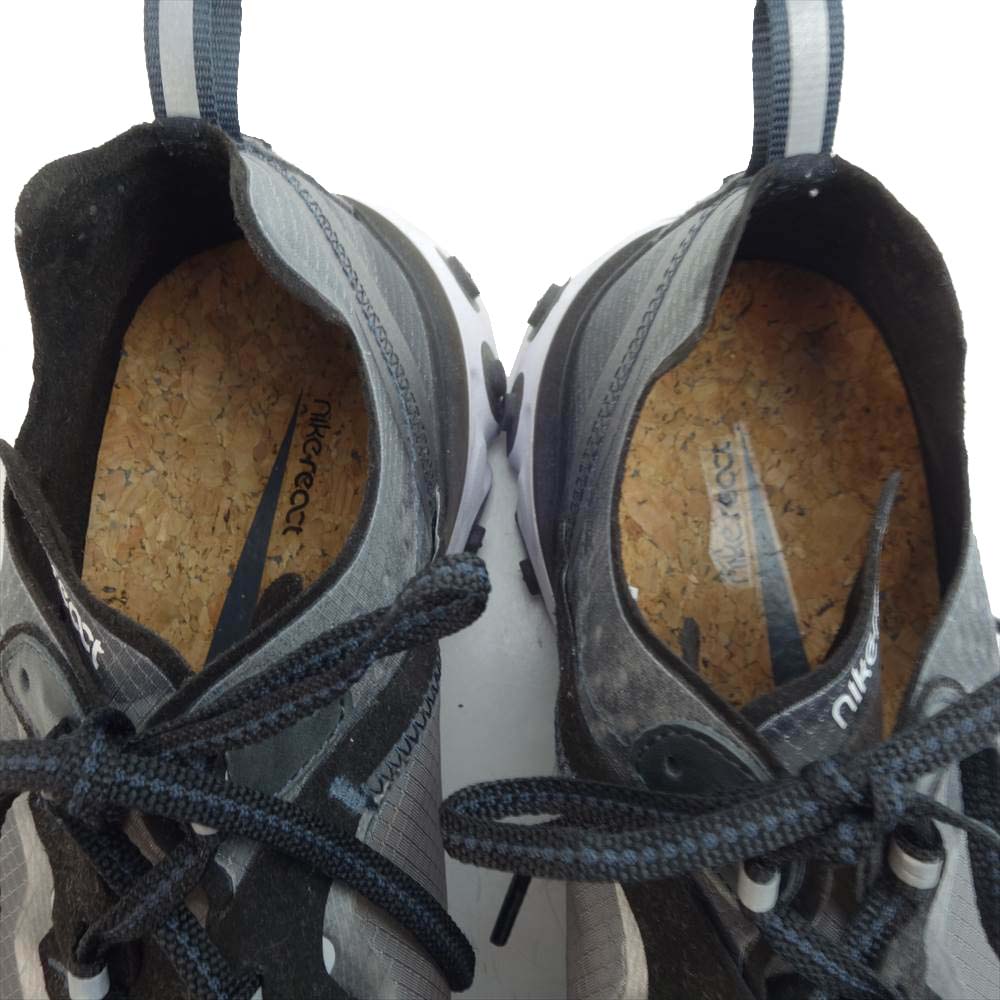NIKE ナイキ AQ1090-001 React Element 87 リアクト エレメント 87 グレー系 ブラック系 27cm【中古】