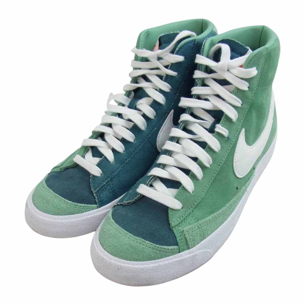 NIKE ナイキ CZ4609-300 BLAZER MID 77 VINTAGE SUEDE MIX ブレーザー MID 77 ヴィンテージ スエード ミックス グリーン系 27cm【中古】