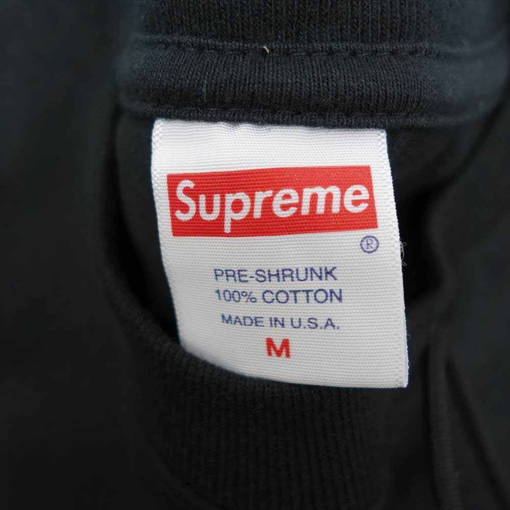 Supreme シュプリーム 19AW Heroines Tee ヘロインズ Tシャツ ブラック系 M【美品】【中古】