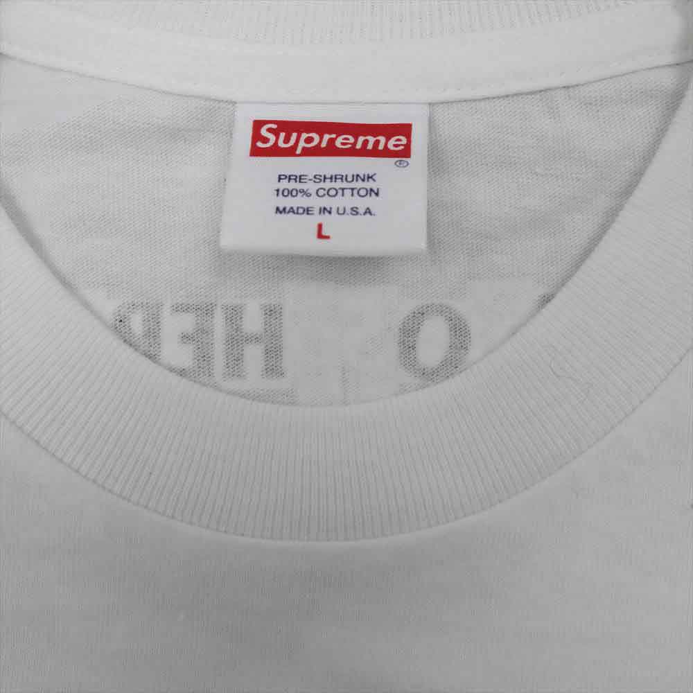 Supreme シュプリーム 20AW Antihero Balcony Tee アンタイヒーロー バルコニー Tシャツ ホワイト系 L【極上美品】【中古】