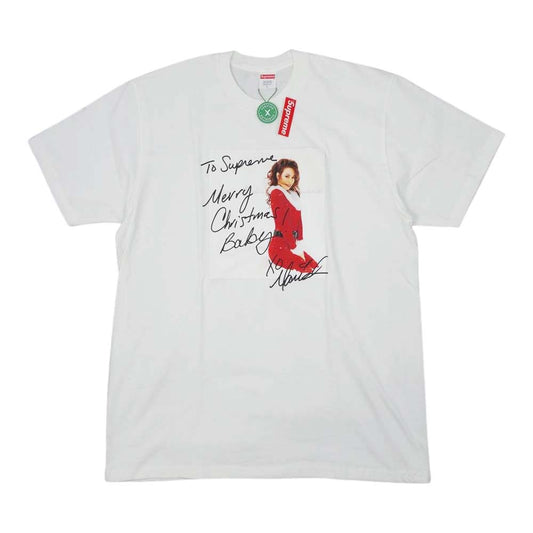 Supreme シュプリーム 20AW Mariah Carey Tee マライア キャリー Tシャツ ホワイト系 L【極上美品】【中古】