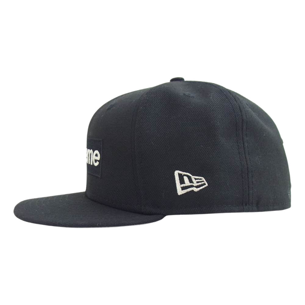 Supreme シュプリーム 20SS $1M Metallic Box Logo New Era ニューエラ ボックスロゴ キャップ ブラック系 58.7cm【極上美品】【中古】