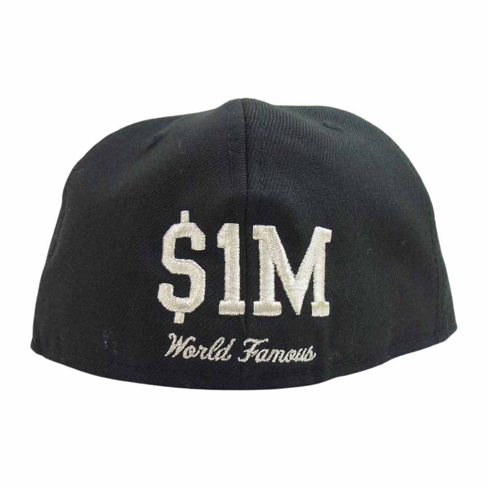 Supreme シュプリーム 20SS $1M Metallic Box Logo New Era ニューエラ ボックスロゴ キャップ ブラック系 58.7cm【極上美品】【中古】