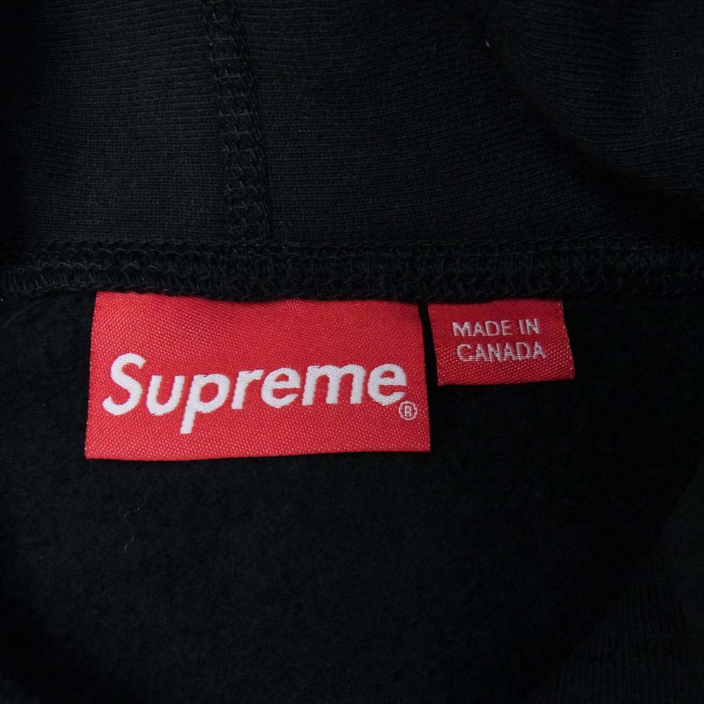 Supreme シュプリーム 21AW Arabic Logo Hooded Sweatshirt アラビックロゴ フーデッド スウェット プルオーバー パーカー ブラック系 L【極上美品】【中古】
