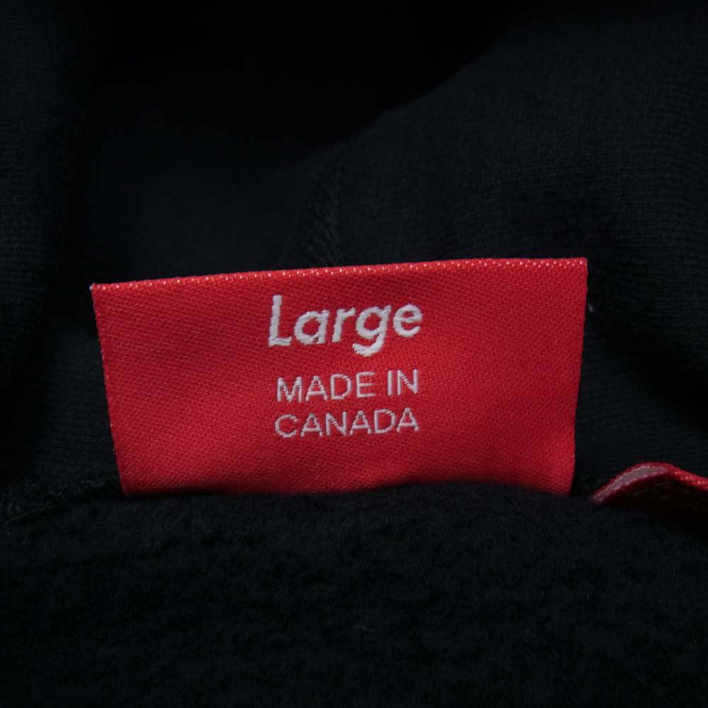 Supreme シュプリーム 21AW Arabic Logo Hooded Sweatshirt アラビックロゴ フーデッド スウェット プルオーバー パーカー ブラック系 L【極上美品】【中古】