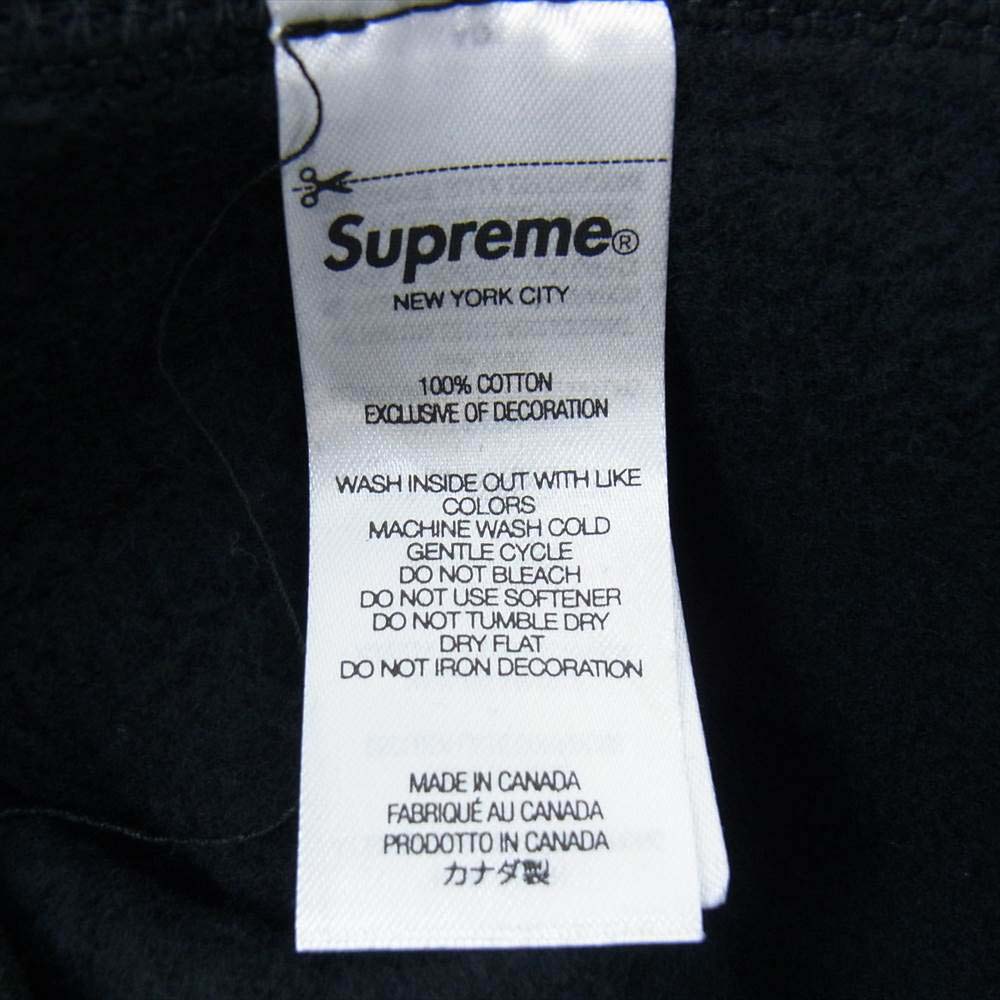 Supreme シュプリーム 21AW Arabic Logo Hooded Sweatshirt アラビックロゴ フーデッド スウェット プルオーバー パーカー ブラック系 L【極上美品】【中古】