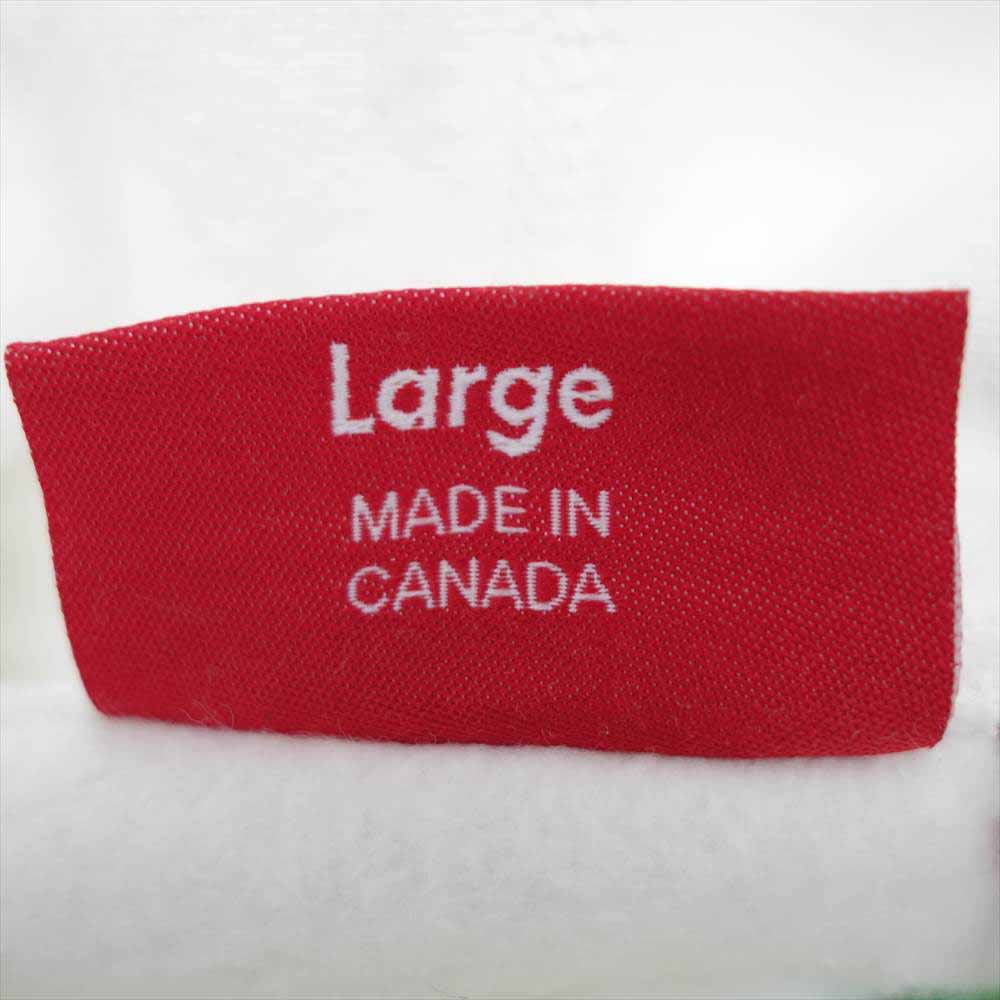 Supreme シュプリーム 20SS Motion Logo Hooded Sweatshirt モーションロゴ フーデッド スウェット プルオーバー パーカー ホワイト系 L【極上美品】【中古】