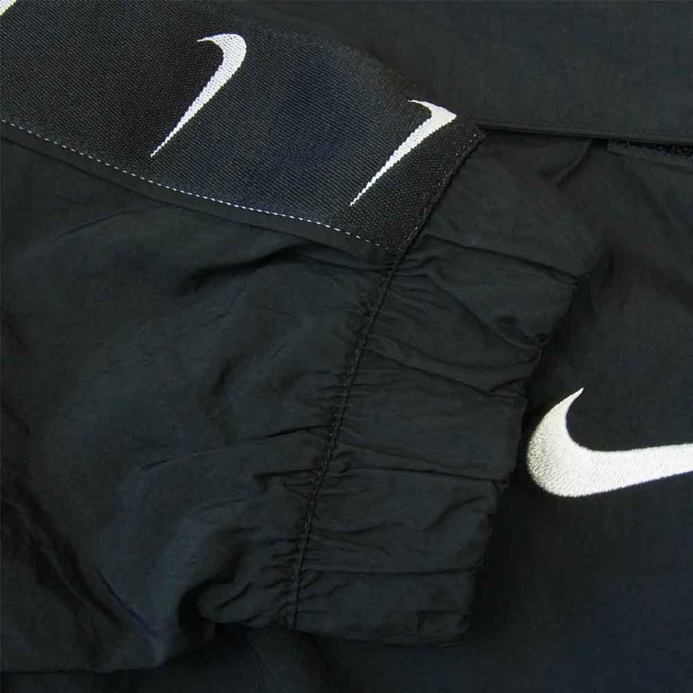 NIKE ナイキ CD0420-010 SWOOSH WOVEN JACKET スウッシュ ウーブン プルオーバー アノラック ジャケット ブラック系 XL【美品】【中古】