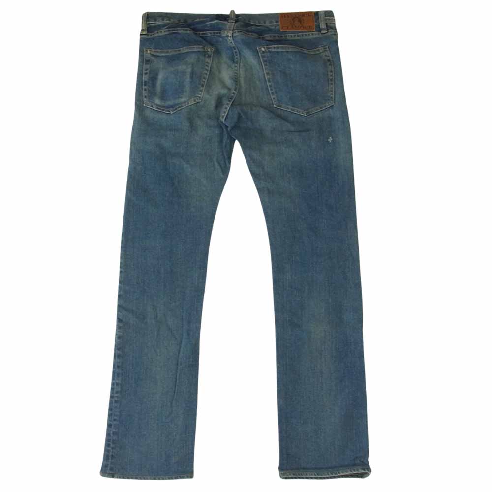 HYSTERIC GLAMOUR ヒステリックグラマー 0231AP04 SP加工 GUITARARMY デニム パンツ インディゴブルー系 32【中古】