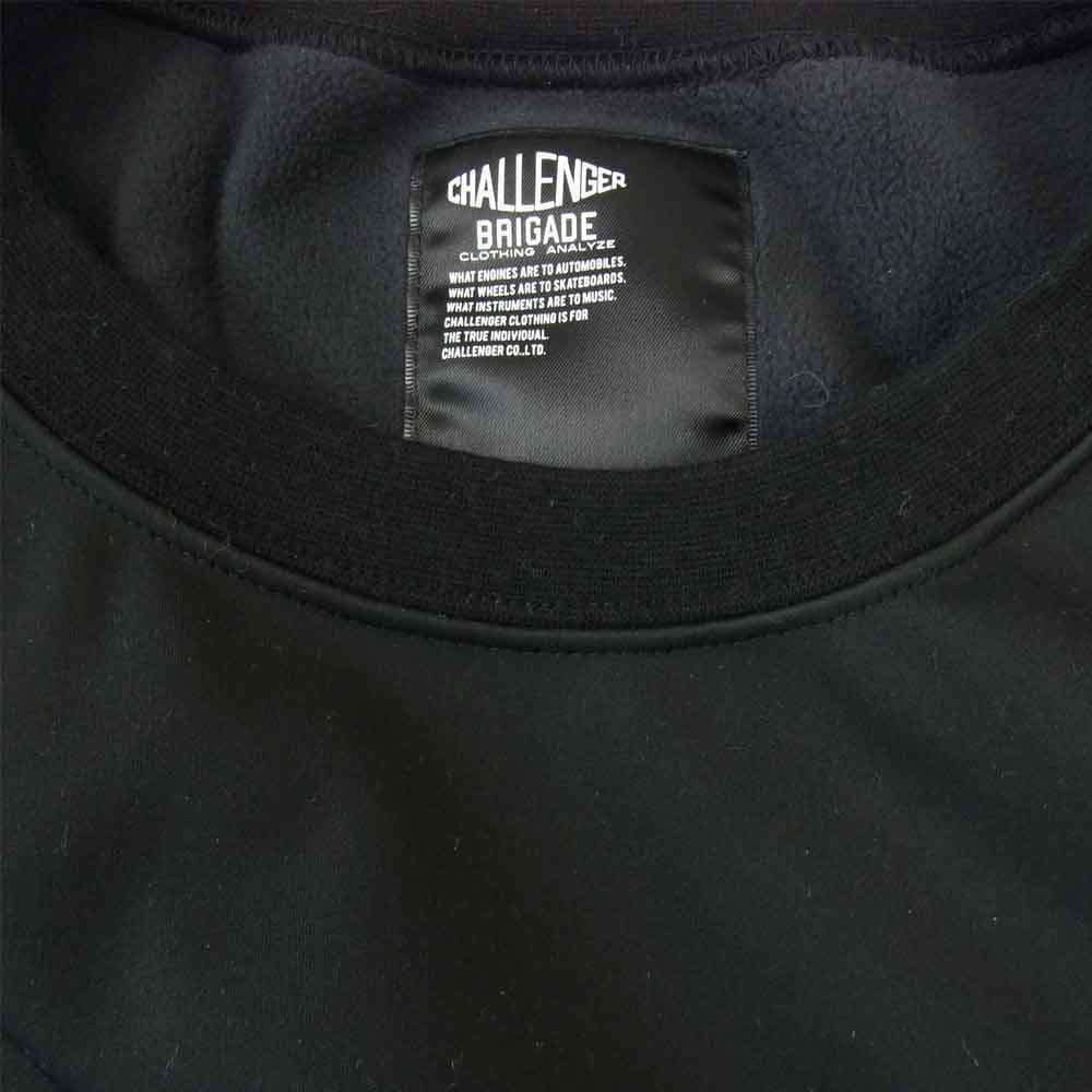 CHALLENGER チャレンジャー CLG-JK 021-015 Mid Layer Jacket  ミッド レイヤー ジャケット プルオーバー ブラック系 L【美品】【中古】