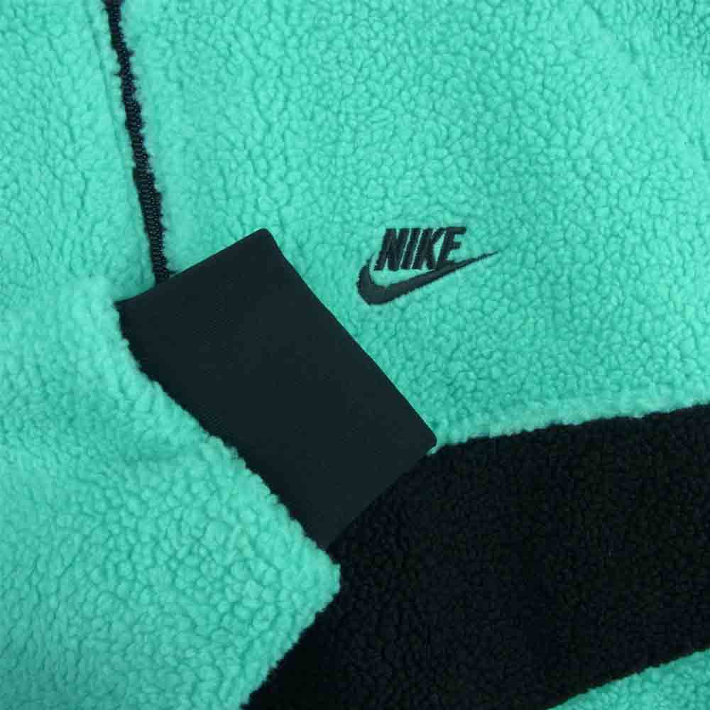 NIKE ナイキ BQ6546-301 BIG SWOOSH BOA JACKET ビッグ スウッシュ ボア フリース リバーシブル ジャケット ライトブルー系 XXL【中古】