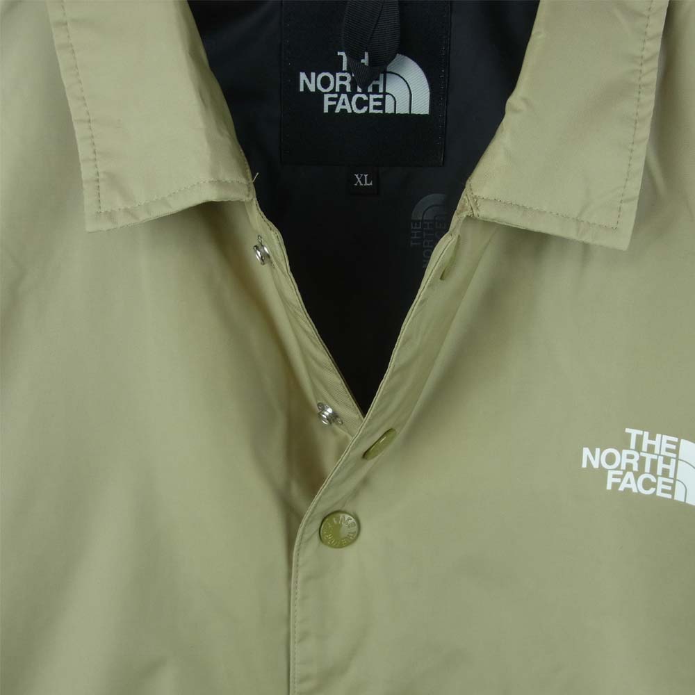 THE NORTH FACE ノースフェイス NP21836 COACH JACKET コーチ ジャケット ナイロン ベトナム製 ベージュ系 XL【中古】