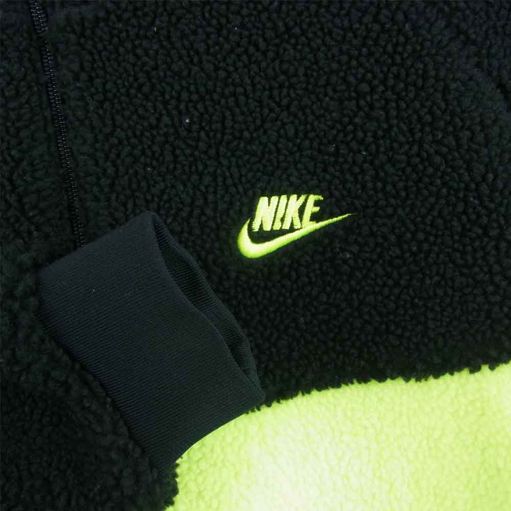 NIKE ナイキ BQ6546-017 BIG SWOOSH BOA JACKET ビッグ スウッシュ ボア フリース リバーシブル ジャケット ブラック系 XXL【中古】