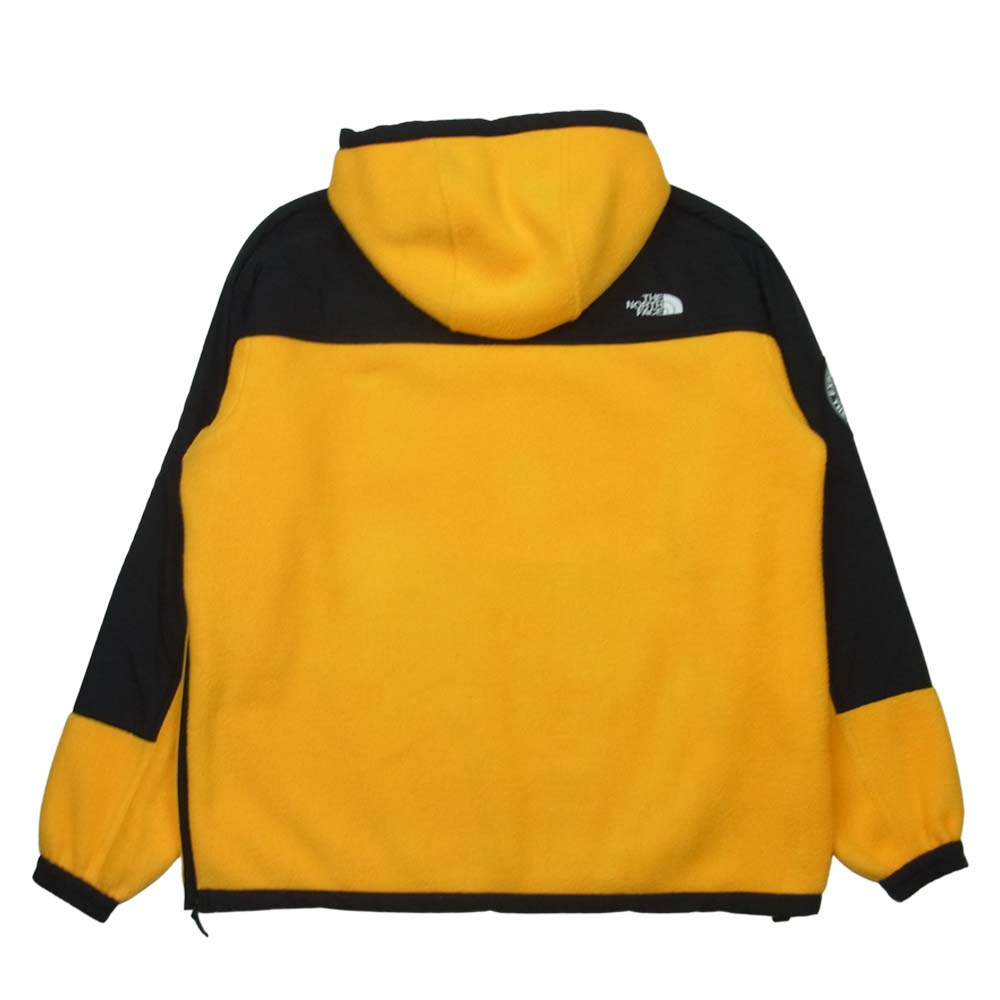 THE NORTH FACE ノースフェイス NA72031 Him Fleece Parka ヒムフリース パーカー ブラック系 イエロー系 XL【中古】