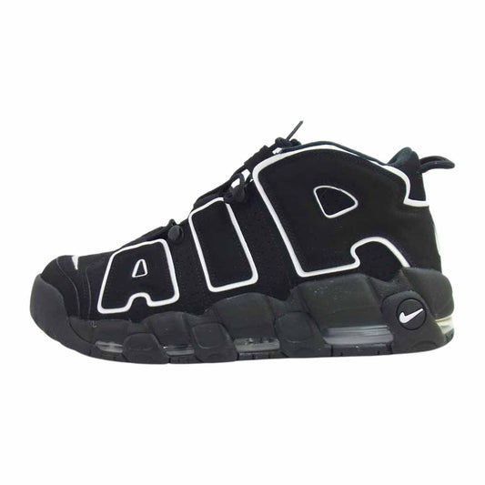 NIKE ナイキ 414962-002 AIR MORE UPTEMPO エアモアアップテンポ モアテン ローカット スニーカー ブラック系 30cm【中古】