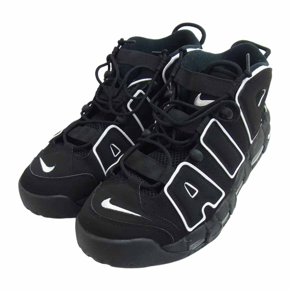 NIKE ナイキ 414962-002 AIR MORE UPTEMPO エアモアアップテンポ モアテン ローカット スニーカー ブラック系 30cm【中古】
