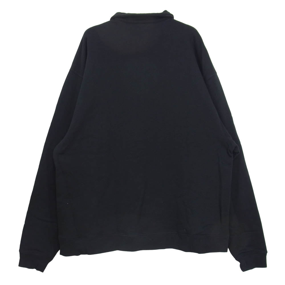 Champion チャンピオン C8-S008 スウェット ポロシャツ 襟付き ブラック系 XL【中古】