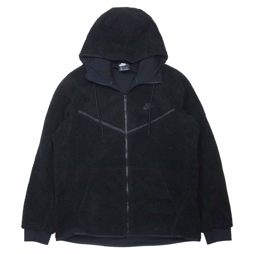 NIKE ナイキ AQ2768-010 M WR テック アイコン SHRPA フーディ フリース ジャケット ブラック系 XL【中古】