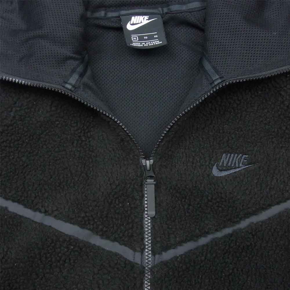 NIKE ナイキ AQ2768-010 M WR テック アイコン SHRPA フーディ フリース ジャケット ブラック系 XL【中古】