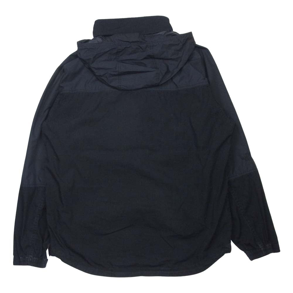 THE NORTH FACE ノースフェイス NP2008N PURPLE LABEL パープルレーベル Indigo Mountain Wind Pullover インディゴ マウンテン ウィンド プルオーバー ジャケット ブラック系 L【中古】
