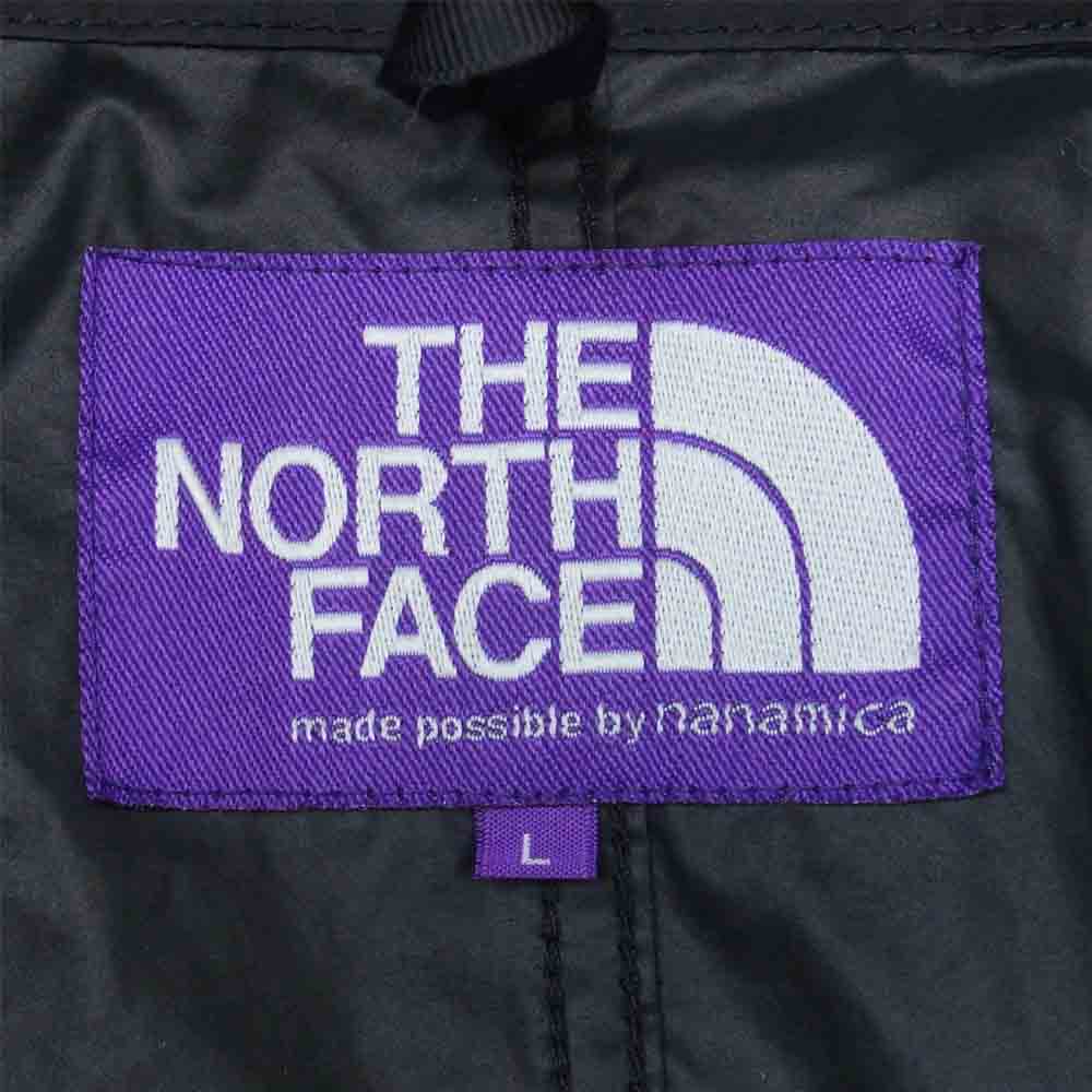 THE NORTH FACE ノースフェイス NP2008N PURPLE LABEL パープルレーベル Indigo Mountain Wind Pullover インディゴ マウンテン ウィンド プルオーバー ジャケット ブラック系 L【中古】