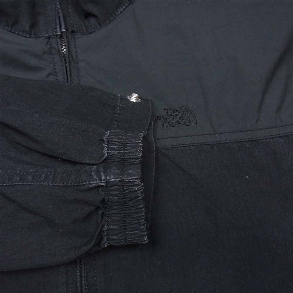 THE NORTH FACE ノースフェイス NP2008N PURPLE LABEL パープルレーベル Indigo Mountain Wind Pullover インディゴ マウンテン ウィンド プルオーバー ジャケット ブラック系 L【中古】