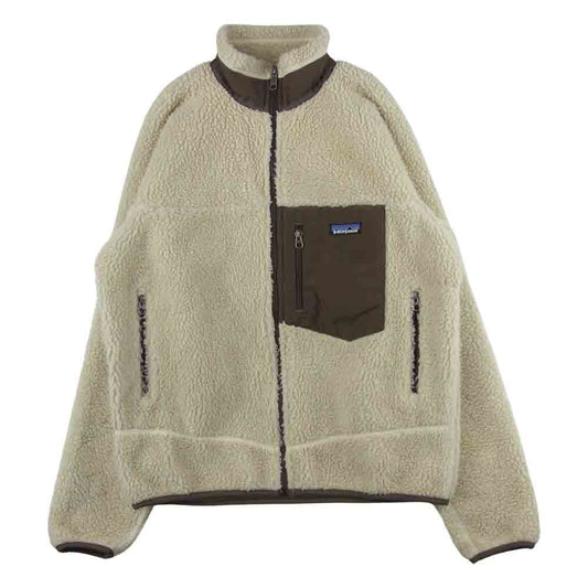 patagonia パタゴニア 10AW 23055 Classic Retro X Jacket クラシック レトロ エックス ジャケット フリース ベージュ系 S【中古】