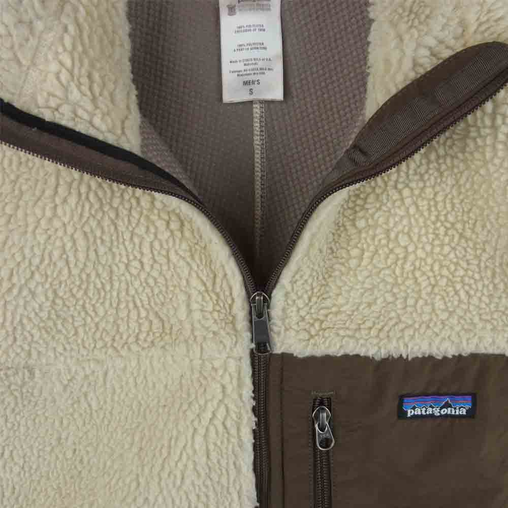patagonia パタゴニア 10AW 23055 Classic Retro X Jacket クラシック レトロ エックス ジャケット フリース ベージュ系 S【中古】