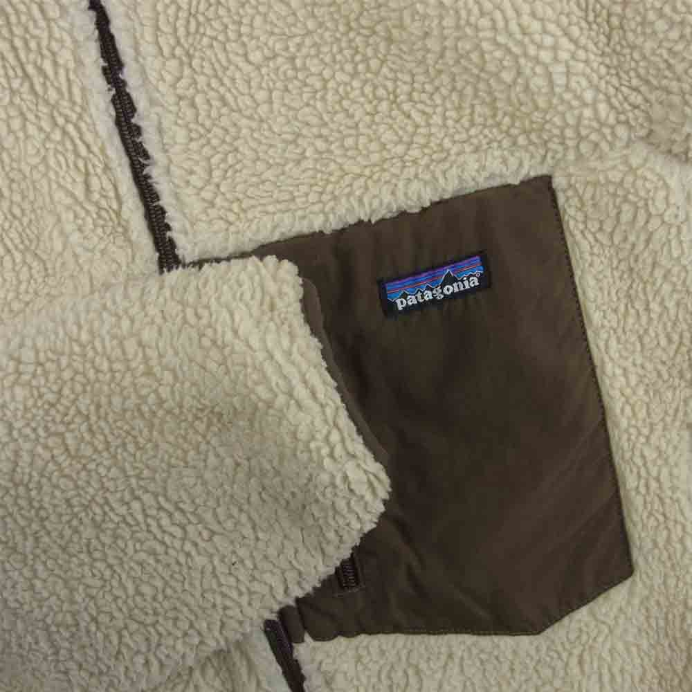 patagonia パタゴニア 10AW 23055 Classic Retro X Jacket クラシック レトロ エックス ジャケット フリース ベージュ系 S【中古】