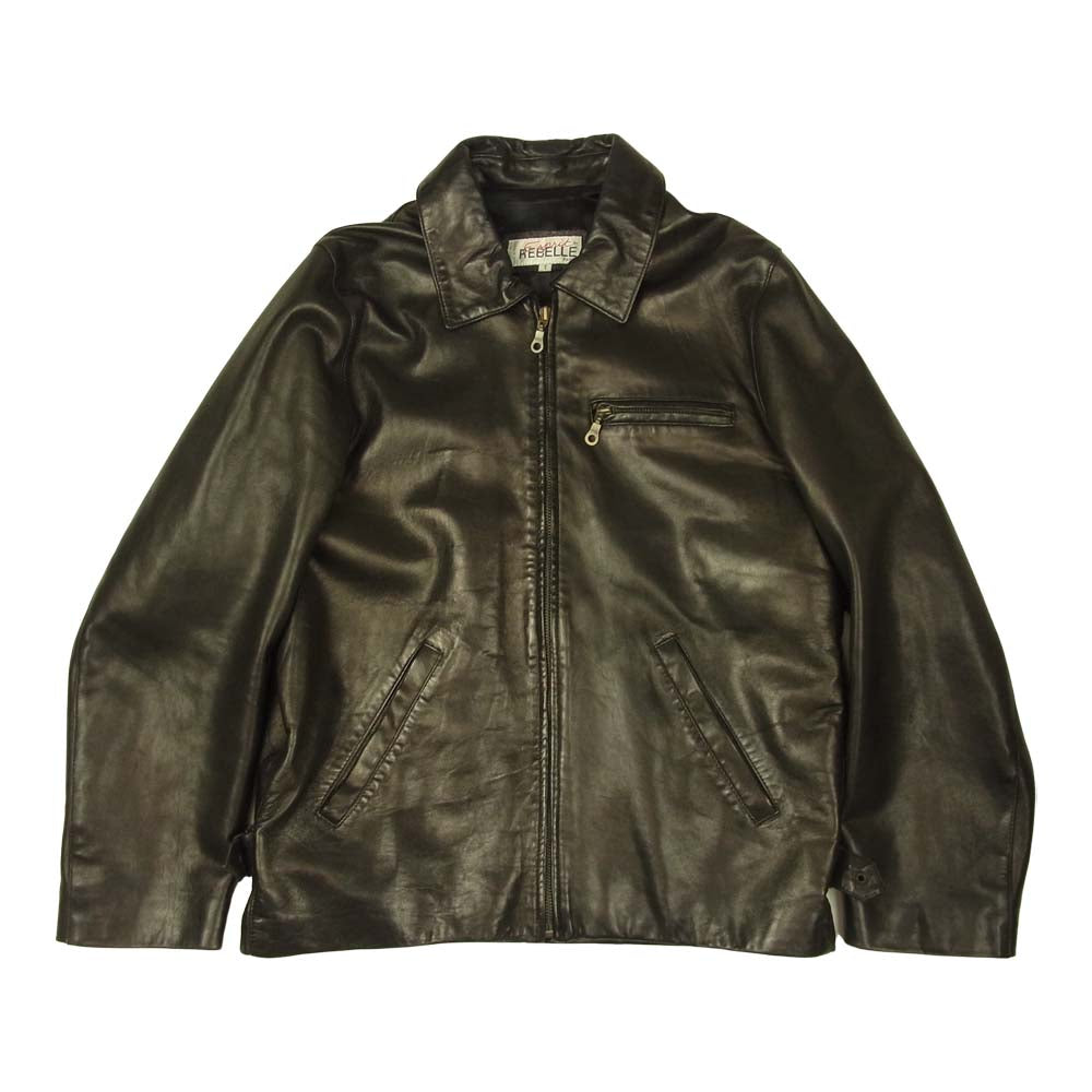 レベル フランス製 レザー ジャケット ブラウン系 1【中古】