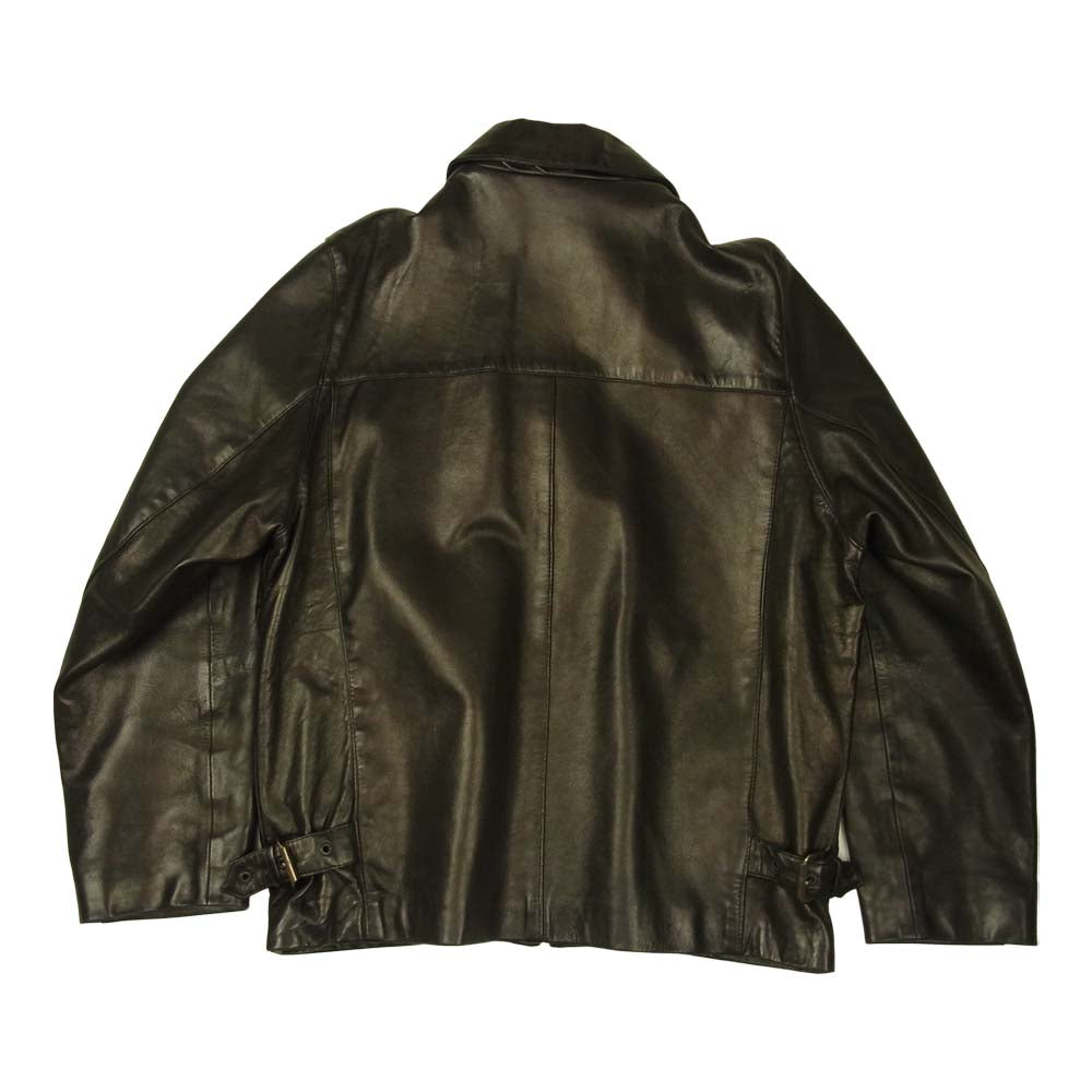 レベル フランス製 レザー ジャケット ブラウン系 1【中古】