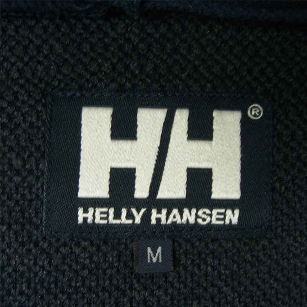 ヘリーハンセン HE51615 ファイバーパイル フーディ フリース ジャケット ネイビー系 M【美品】【中古】