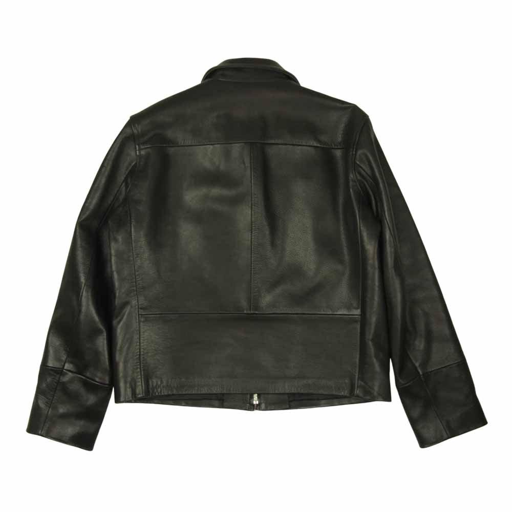 ヒピハパ カウレザー シングルライダース ブラック系 2【中古】