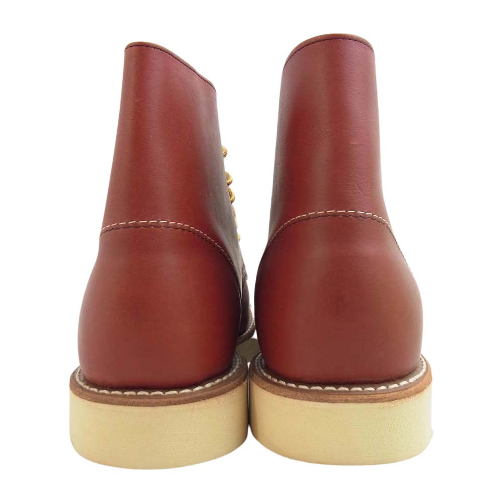 RED WING レッドウィング 9872 BEAMS ビームス 別注 半円犬タグ 6 inch round アイリッシュ セッター ブーツ オロラセット US8D【極上美品】【中古】