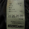 ISAMUKATAYAMA BACKLASH イサムカタヤマバックラッシュ 1148-01 ドイツタンニンカーフ 製品染め シングルライダース ブラック系 1【中古】