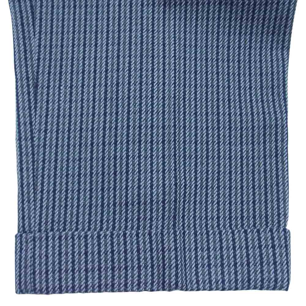 ユナイテッドトーキョー ワイド ストレート タック スラックス パンツ チャコール系 2【中古】