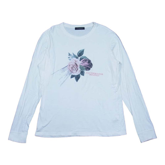 UNDERCOVER アンダーカバー John JUU4807 psylence プリント Tシャツ ホワイト系 4【中古】