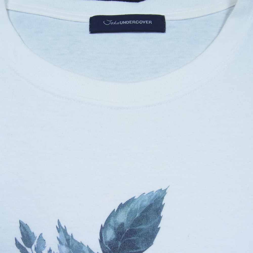 UNDERCOVER アンダーカバー John JUU4807 psylence プリント Tシャツ ホワイト系 4【中古】