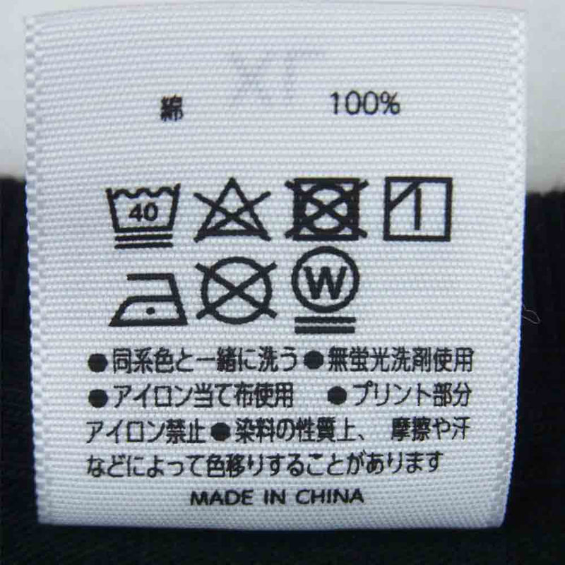 CALEE キャリー 5008-01 ポケット付き 半袖 Tシャツ コットン 中国製 ブラック系 XL【中古】