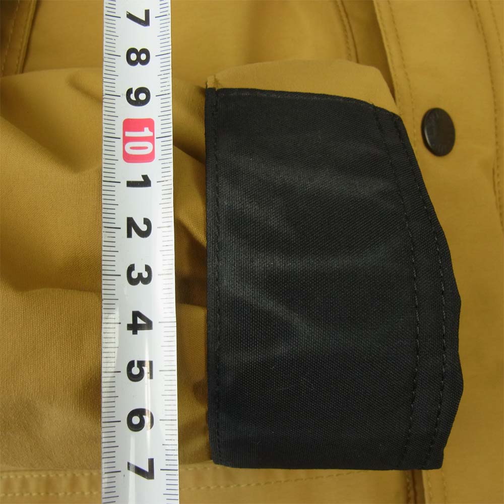 THE NORTH FACE ノースフェイス ND91930  MOUNTAIN DOWN JACKET マウンテン ダウン ジャケット ブリティッシュカーキ ベージュ系 M【中古】